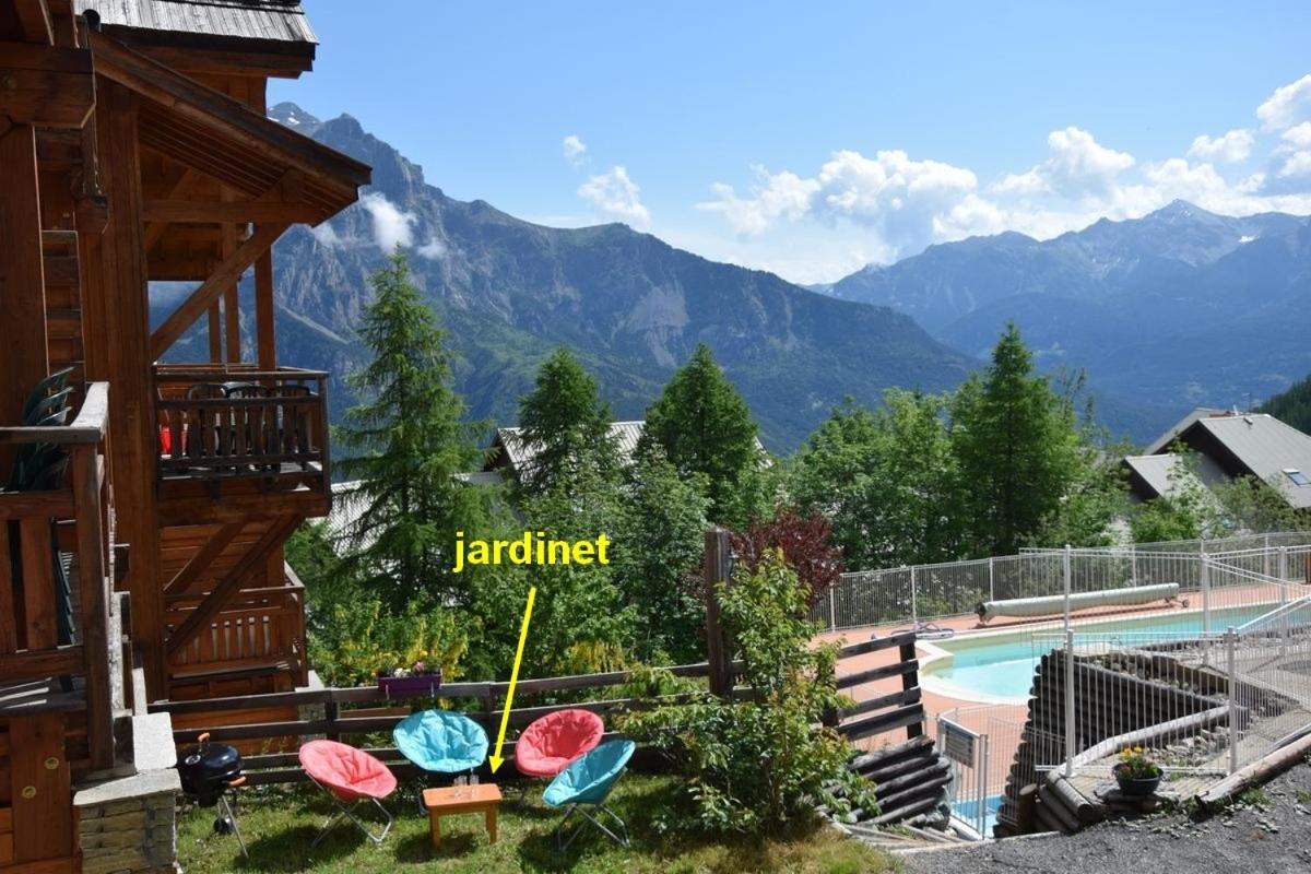 Les Petits Eterlous Appartement T3 36M2 A Puy St Vincent 1800 Alpes Du Sud 6 Personnes Parking Prive Couvert بوي-سانت-فينسينت المظهر الخارجي الصورة