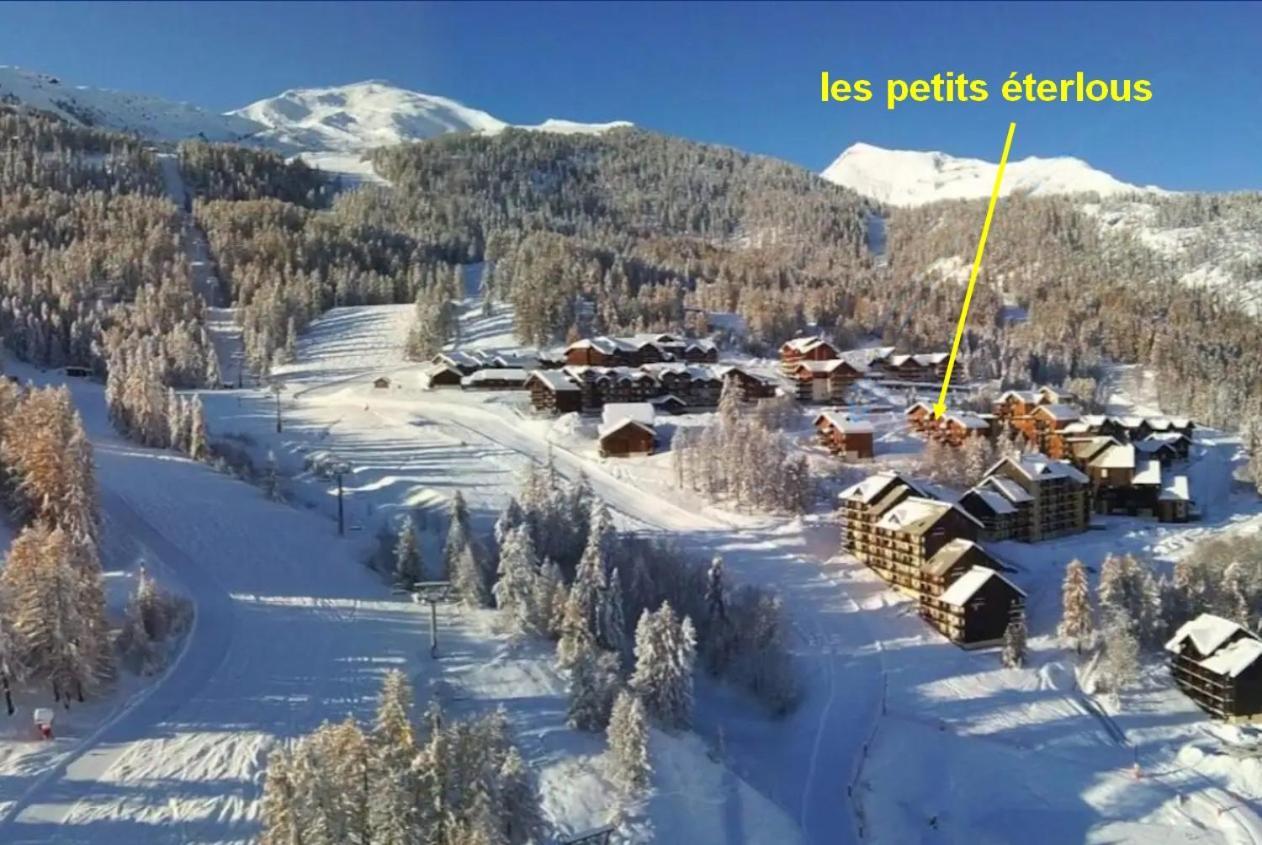 Les Petits Eterlous Appartement T3 36M2 A Puy St Vincent 1800 Alpes Du Sud 6 Personnes Parking Prive Couvert بوي-سانت-فينسينت المظهر الخارجي الصورة